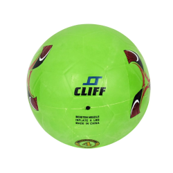 Мяч резиновый футбольный №3 зеленый