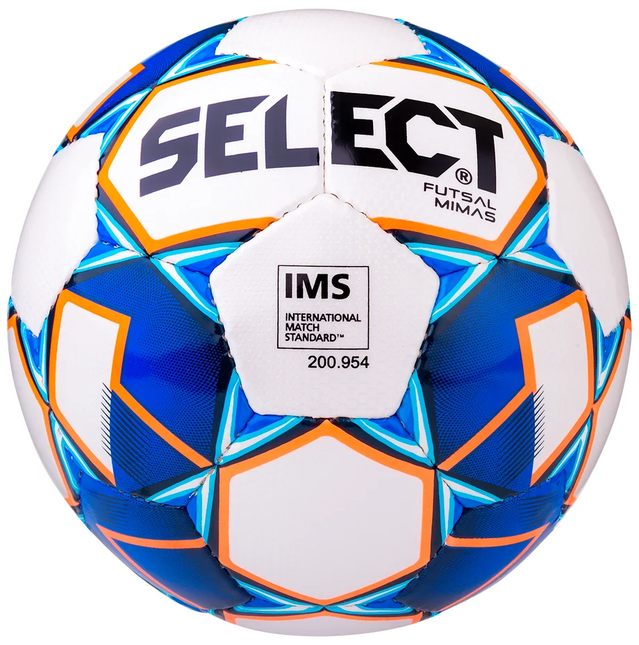 Реальное фото Мяч футзальный Select Futsal Mimas №4 IMS жел/чер/гол 852608.552 от магазина СпортСЕ