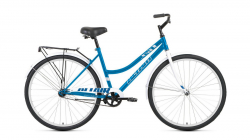 Велосипед Altair City low 28 (2022) голубой/белый RBK22AL28024