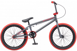 Велосипед BMX TechTeam Mack 20" (2021) серый
