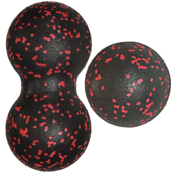 Набор массажных мячиков MFS-105 8см + 8х16см красный (E33008) 10020055