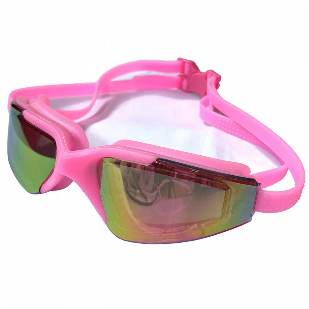 Реальное фото Очки для плавания E38879-2 зеркальные розовый 10021085 от магазина СпортСЕ