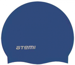 Шапочка для плавания Atemi TC302 Jr тонкий силикон синяя
