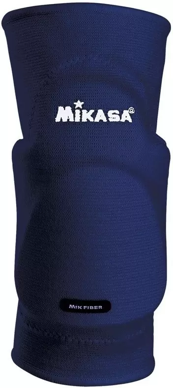 Реальное фото Наколенники волейбольные Mikasa MT6-036 темно-синий от магазина СпортСЕ