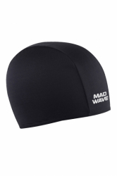 Шапочка для плавания Mad Wave Poly II black M0521 03 0 01W