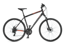Велосипед AUTHOR Horizon 2022 Чёрно-оранжевый
